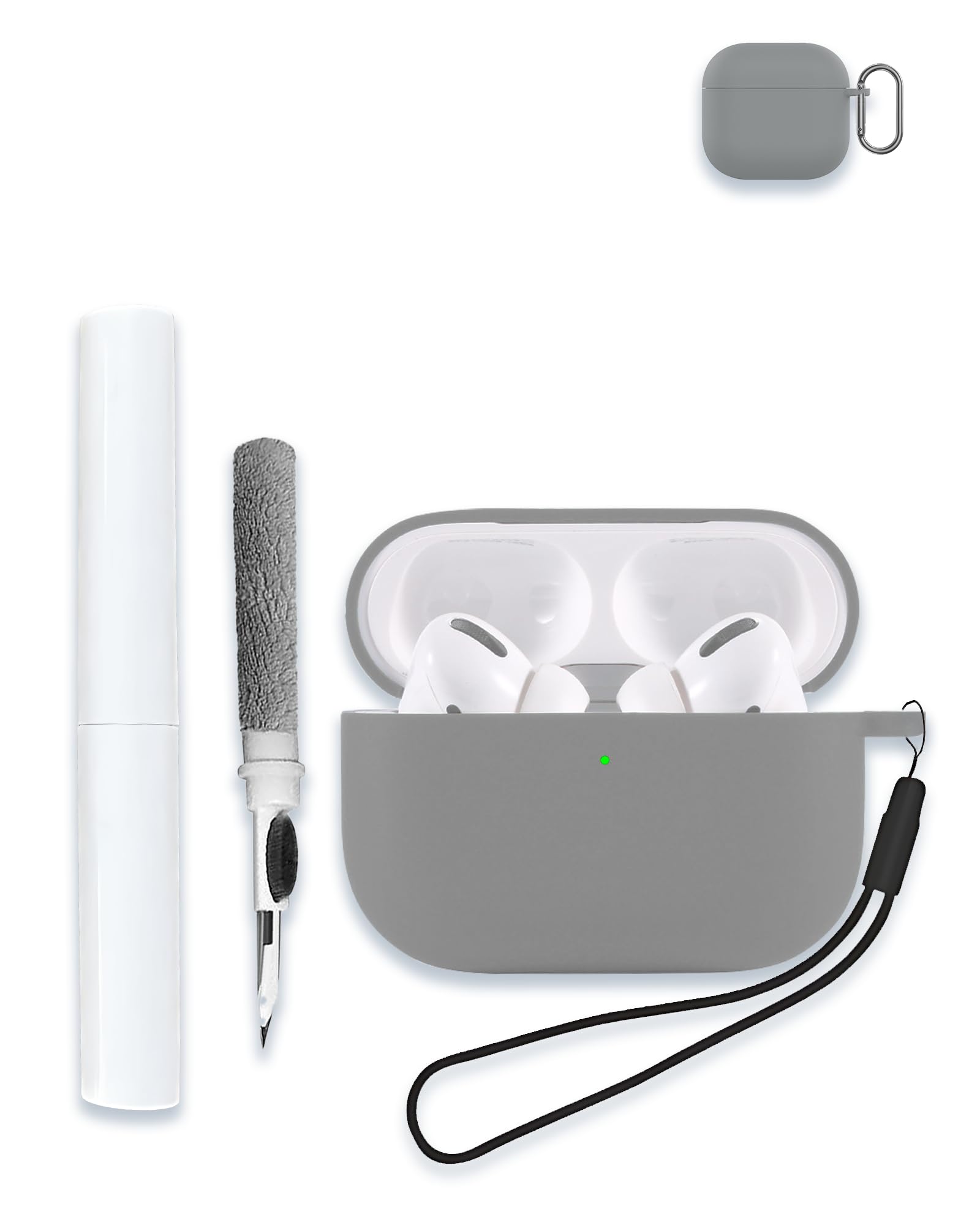 イヤホン AirPods Pro case Amazon | ZENIX DESIGN TECH AirPods Pro 用 ケース カラビナ付